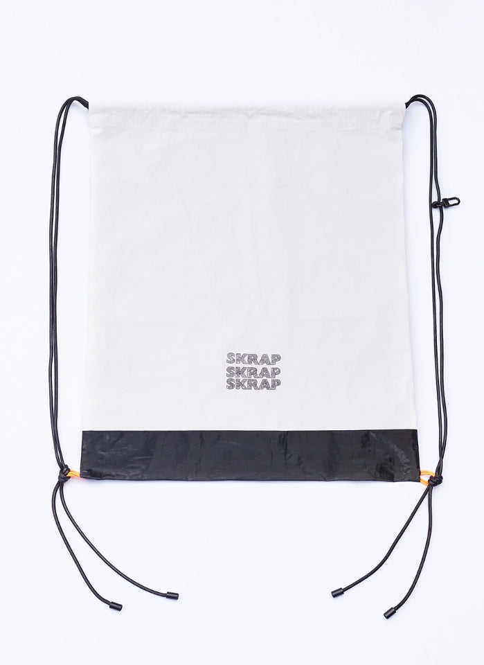 スクラップ(SKRAP) TYVEK gym sack Off white