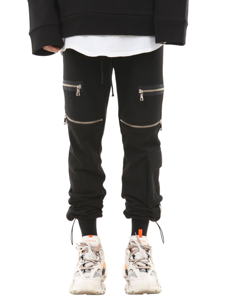 ランベルシオ(LANG VERSIO) 183 Zipper Pocket String Jogger Pants