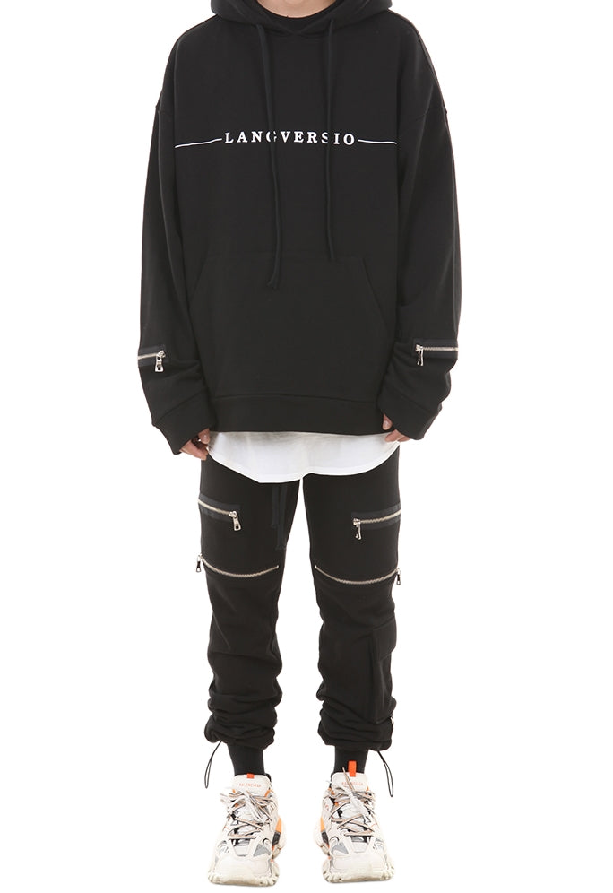 ランベルシオ(LANG VERSIO) 183 Zipper Pocket String Jogger Pants