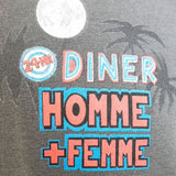 HOMME PLUS FAMME(オムファム)  DINER TEE BLACK