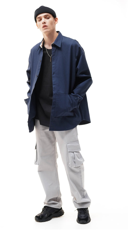 パーステップ(PERSTEP)Double Pocket loosefit shirt 4種 BJLS4289