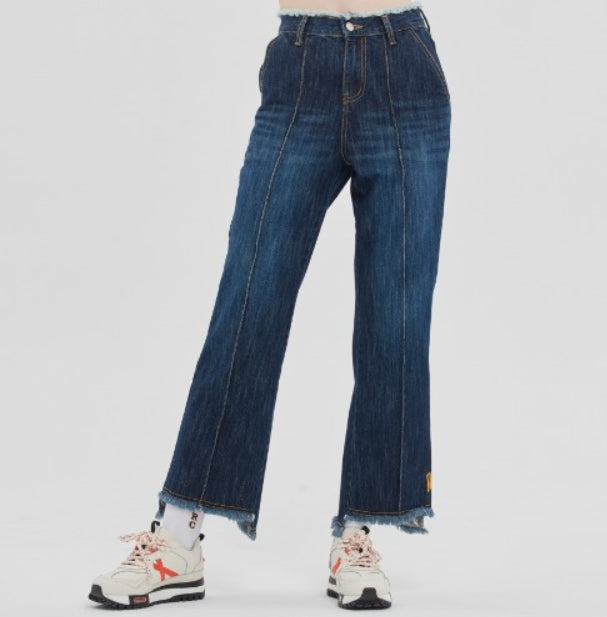 ロマンティッククラウン(ROMANTIC CROWN)GNAC CUTTING PANTALON_BLUE