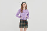 ロマンティッククラウン(ROMANTIC CROWN)  GNAC POCKET SWEATSHIRT_PURPLE