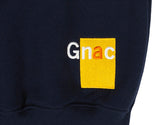 ロマンティッククラウン(ROMANTIC CROWN)GNAC COLOR BLOCK SWEATSHIRT_YELLOW