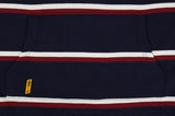 ロマンティッククラウン(ROMANTIC CROWN) GNAC STRIPE POCKET DRESS_NAVY