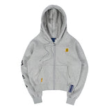 ロマンティッククラウン(ROMANTIC CROWN) GNAC HOOD ZIP UP_GREY