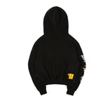 ロマンティッククラウン(ROMANTIC CROWN) GNAC HOOD ZIP UP_BLACK