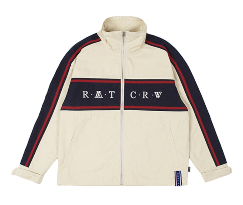 ロマンティッククラウン(ROMANTIC CROWN)   21C BOYS RACING JACKET_OATMEAL