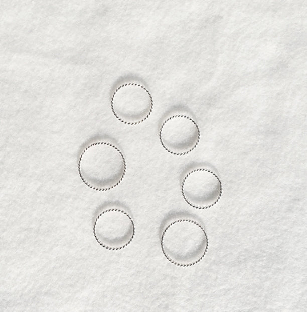 オルモストブルー(Almost Blue) silver twisted ring