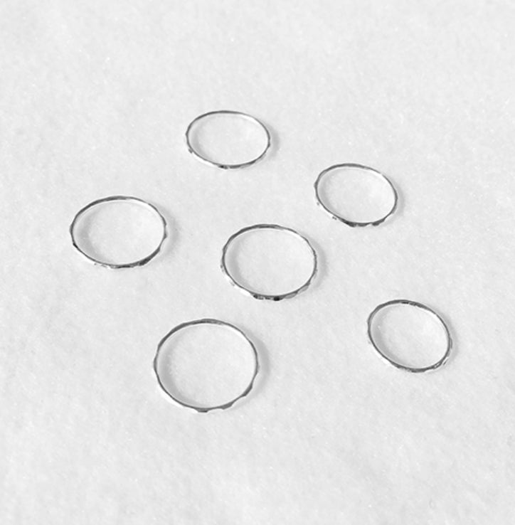 オルモストブルー(Almost Blue) Silver Cutting Ring