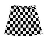 ベーシックコットン(BASIC COTTON) BC Basic Zipper Skirts - White