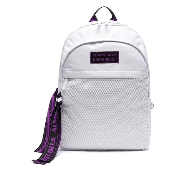 オルモストブルー(Almost Blue)  ALMOST BLUE X UNION OBJET ULTRA VIOLET BACKPACK - WHITE