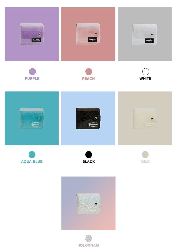 オルモストブルー(Almost Blue) TWINKLE JELLY WALLET