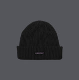 オルモストブルー(Almost Blue) ALMOST BLUE RUBBER LOGO BEANIE