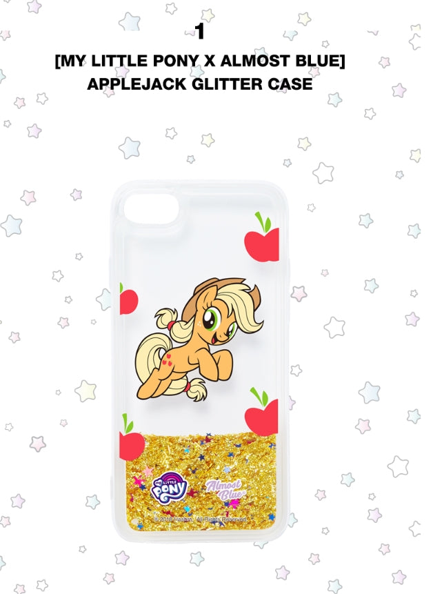 オルモストブルー(Almost Blue)[MY LITTLE PONY X ALMOST BLUE] GLITTER CASE