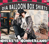 ダブルユーブイプロジェクト(WV PROJECT) DIA BALLOON BOX SHIRT GRAY JJLS7129