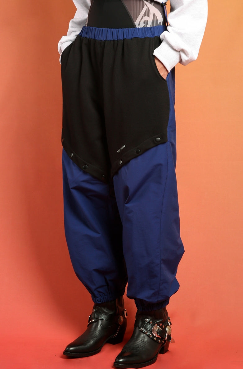 イーエスシースタジオ(ESC STUDIO) Snap training pants(blue)