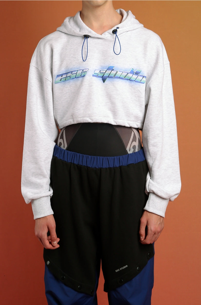 イーエスシースタジオ(ESC STUDIO) ESC crop hood (Light gray)