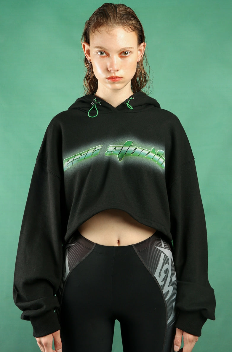 イーエスシースタジオ(ESC STUDIO) ESC crop hood (black)