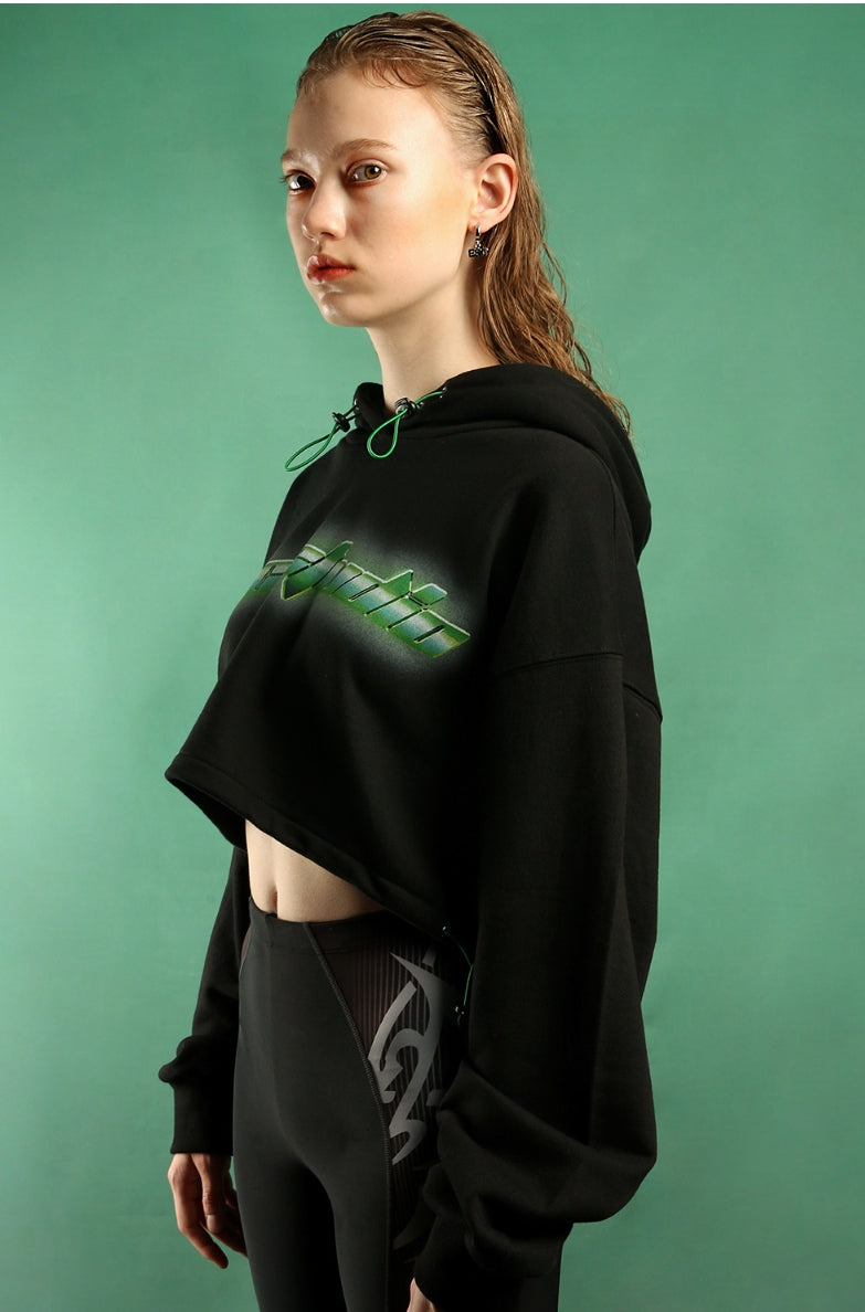 イーエスシースタジオ(ESC STUDIO) ESC crop hood (black)