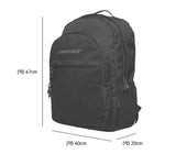 オルモストブルー(Almost Blue) BLACK LABEL BACKPACK - BLACK