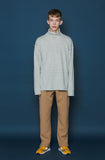 スローアシッド(SLOW ACID)　 Stripe Turtleneck Long-T (GREY)