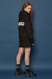 スローアシッド(SLOW ACID) Back Logo Hoodie (BLACK)