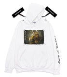 ブラックブロンド(BLACKBLOND) BBD Justitia Hoodie (White)