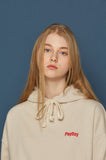 スローアシッド(SLOW ACID) Back Logo Hoodie (PALE BEIGE)