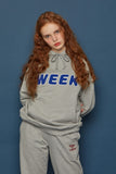 スローアシッド(SLOW ACID) WEEK Hoodie (GREY)