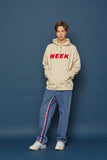 スローアシッド(SLOW ACID) WEEK Hoodie (IVORY)