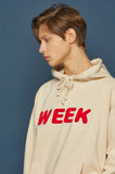 スローアシッド(SLOW ACID) WEEK Hoodie (IVORY)