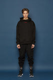 スローアシッド(SLOW ACID) Slowacid Embroidery Hoodie (BLACK)