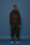 スローアシッド(SLOW ACID) Slowacid Embroidery Hoodie (BLACK)