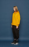 スローアシッド(SLOW ACID) Slowacid Embroidery Hoodie (YELLOW)