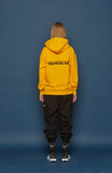 スローアシッド(SLOW ACID) Slowacid Embroidery Hoodie (YELLOW)