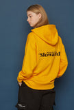 スローアシッド(SLOW ACID) Slowacid Embroidery Hoodie (YELLOW)