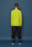 スローアシッド(SLOW ACID)　Pocket Sweatshirt (LIME)