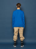 スローアシッド(SLOW ACID)　Pocket Sweatshirt (BLUE)