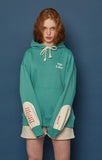 スローアシッド(SLOW ACID) Reverse Patch Hoodie (MINT)