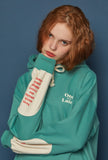 スローアシッド(SLOW ACID) Reverse Patch Hoodie (MINT)