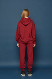 スローアシッド(SLOW ACID) OWL Hoodie (BURGUNDY)