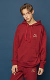 スローアシッド(SLOW ACID) OWL Hoodie (BURGUNDY)