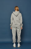 スローアシッド(SLOW ACID) Gothictypo Hoodie (GREY)