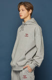 スローアシッド(SLOW ACID) Gothictypo Hoodie (GREY)