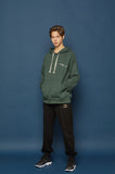 スローアシッド(SLOW ACID) Gothictypo Hoodie (GREEN)