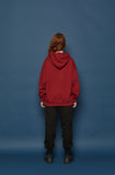 スローアシッド(SLOW ACID) Gothictypo Hoodie (RED)