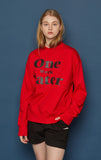 スローアシッド(SLOW ACID) OWL Sweatshirt (RED)