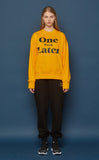 スローアシッド(SLOW ACID) OWL Sweatshirt (YELLOW)