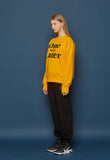 スローアシッド(SLOW ACID) OWL Sweatshirt (YELLOW)